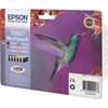 Image de Original Epson C 13 T 08074011 / T0807 Tintenpatrone multicolore Multipack (6 St.), 220 Seiten, 33,51 Cent pro Seite