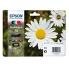 Image de Epson Daisy Multipack Pâquerette - Encre Claria Home N,c,m,j - Original - Encre À Pigments - Noir - Cyan - Magenta - Jaune - Multi Pack - Epson - Xp-30 / Xp-102 / Xp-202 / Xp-205 / Xp-302 / Xp-305 / X