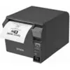 Image de TM-T70II - Imprimante thermique de tickets avec sortie frontale, 80mm, coupeur, USB + RS232, gris foncé