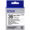Image de Epson Labelworks Lk-7wb2 Noir Sur Blanc Rouleau (3,6 Cm X 1,5 M) 1 Rouleau(x) Étiquettes Magnétiques Pour Labelworks Lw-1000, 