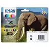 Image de Cartuccia inchiostro Epson Elephant Multipack 6-colours 24XL Claria Photo HD Ink [C13T24384021] - Neuf