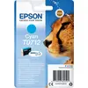Image de Epson T0712 - 5.5 ml - Cyan - Originale - Cartouche d'encre - pour Stylus DX9400, SX115, SX210, SX215, SX218, SX415, SX515, SX610 ; Stylus Office BX310, BX610