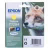 Image de Epson original ink / encre C13T12844022, T1284, jaune, blister, 3.5ml