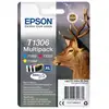 Image de Cartouche d'encre EPSON T1306 (13) Multipack C/M/Y - C13T13064012 - Neuf