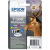 Image de Epson Original XL Multipack 3 Colour Cartridges pour les imprimantes WorkForce