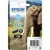 Image de Encre Epson Elephant Singlepack Light Cyan 24XL Claria Photo HD