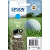Image de Epson Singlepack Cyan 34 DURABrite Ultra Ink