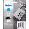 Image de Epson 35 - 9,1 ml - Cyan - Original - Blister avec signal d'alarme RF / sonore