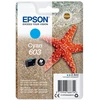 Image de Epson 603 - 2.4 ml - cyan - original - blister avec alarme RF / sonore