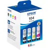 Image de Pack 4 Cartouches d'encre Epson EcoTank 104 (Noir + Couleurs) #DEFAULT