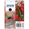 Image de Epson 503 - 4.6 ml - noir - original - blister avec alarme RF/acoustique - cartouche d'encre - pour Expression Home XP-5200, XP-5205, WorkForce WF-2960DWF, WF-2965DWF