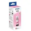 Image de Recharge encre Epson 108 Magenta clair originale EcoTank 70 ml C13T09C64A pour L8050/L18050 - Neuf