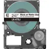 Image de EPSON C53S672067 EPSON Schriftband LK LK-6TBJ C53S672067, 24 mm schwarz auf transparent