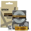 Image de Epson LabelWorks LK-5KBM - noir sur or métallique - Rouleau (1,8 cm x 9 m) 1 cassette(s) suspendue(s) - cassette de ruban - pour LabelWorks LW-C410, LW-C610