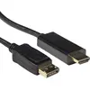Image de ACT Câble de conversion DisplayPort mâle vers HDMI-A mâle 1.80 m