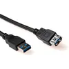 Image de Advanced Cable Technology SB3040 0.5m USB A USB A Mâle Femelle Noir Câble USB (SB3040)
