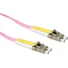 Image de ACT 20 meter LSZH Multimode 50/125 OM4 fiber patch cable duplex with LC connectors. Lc-lc 50/125 om4 duplex 20.00m (RL9720)