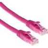 Image de ACT Pink 3 meter U/UTP CAT6A patch cable snagless with RJ45 connectors