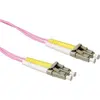 Image de ACT 7 mètres LSZH Multimode 50/125 OM4 câble patch fibre duplex avec connecteurs LC. Lc-lc 50/125 om4 duplex 7.00m (RL9707)