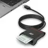 Image de ACT AC6015 lecteur de cartes à puce Intérieure USB USB 2.0 Noir - Neuf
