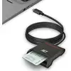 Image de ACT AC6020 lecteur de cartes à puce Intérieure USB USB 2.0 Noir - Neuf