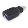 Image de ACT AC7355 changeur de genre de câble USB-A USB-C Noir - Neuf