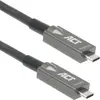 Image de ACT USB-C 3.2 Gen2 Active Optical Cable (AOC) aansluitkabel, 7,5m Grijs, Zwart