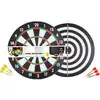 Image de Massamarkt Longfield Dartboard + Fléchettes 18 gr