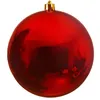 Image de Boule De Noël (d140 Mm) Alpine Rouge