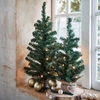 Image de Sapin artificiel dans sac de jute 90cm vert
