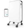 Image de Duux Edge Oil Smart radiateur à huile économe en énergie - 2000W radiateur électrique avec thermostat, mode éco - Blanc