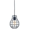 Image de it's about RoMi - Lampe à suspendre Pittsburgh - Noir - Ø20cm Lampe à suspendre - Lampe de table à manger - Lampe de salon - Lampe de chambre à coucher - Salon