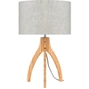 Image de GOOD&MOJO - Lampe de table Annapurna - Naturel/Bambou - Ø36cm Lampe de table - Lampe de chevet, Salon, Chambre à coucher