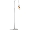 Image de it's about RoMi - Lampadaire Oslo - noir/ciment - 48x32x190cm - 3L pour salon, chambre à coucher