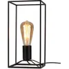 Image de it's about RoMi - Lampe de table Antwerp - Noir - 15x15x30cm lampe de table - lampe de chevet, salon, chambre à coucher