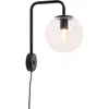 Image de it's about RoMi - Applique Warsaw - Noir/Verre - 29x20x38cm