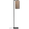 Image de it's about RoMi - Lampadaire Boston - noir/taupe - 30x25x160cm pour salon, chambre à coucher