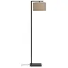 Image de it's about RoMi - Lampadaire Boston - noir/taupe - 30x32x160cm pour salon, chambre à coucher