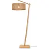 Image de GOOD&MOJO - Lampadaire Iguazu - Bambou/Jute - 73x50x176cm pour salon, chambre à coucher