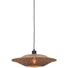 Image de GOOD&MOJO - Lampe à suspendre Bali - Bambou/noir - Ø44cm Lampe à suspendre - Lampe de table à manger - Lampe de salon - Lampe de chambre à coucher - Salon