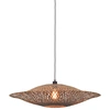 Image de GOOD&MOJO - Lampe à suspendre Bali - Bambou/noir - Ø87cm Lampe à suspendre - Lampe de table à manger - Lampe de salon - Lampe de chambre à coucher - Salon