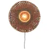 Image de GOOD&MOJO - Applique Bali - Bambou/Noir - Ø60cm