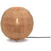 Image de GOOD&MOJO - Lampe de table Iguazu - jute - Ø25cm lampe de table - lampe de chevet, salon, chambre à coucher