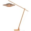 Image de GOOD&MOJO - Lampadaire Kalimantan - Bambou - 190x87x207cm pour salon, chambre à coucher