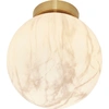 Image de it's about RoMi - Plafonnier Carrara - Or/Blanc - Ø22cm