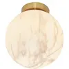 Image de it's about RoMi - Plafonnier Carrara - Or/Blanc - Ø28cm