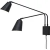 Image de it's about RoMi - Applique murale Brême - Noir - 130x60x49cm - 2L