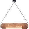 Image de GOOD&MOJO - Lampe à suspendre Bhutan - Bambou - 85x15x15cm Lampe à suspendre - Lampe de table à manger - Lampe de salon - Lampe de chambre à coucher - Salon