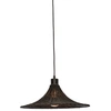 Image de GOOD&MOJO - Lampe à suspendre Borabora - Rotin Noir - Ø40cm Lampe à suspendre - Lampe de table à manger - Lampe de salon - Lampe de chambre à coucher - Salon
