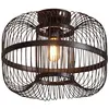 Image de GOOD&MOJO - Plafonnier Hokkaido - Bambou - 38x38x25cm